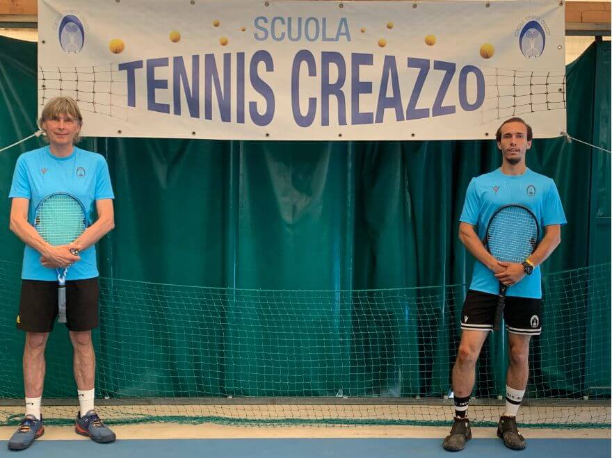 franco pasini e francesco bruna organizzatori dei centri estivi di creazzo